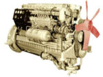 Дизельный двигатель 1Д6-150C2