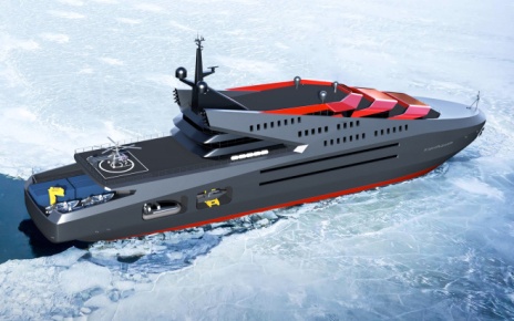 Arctic Cruise Ship Kunashir Project